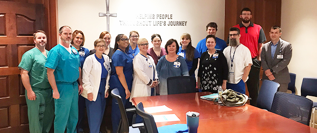 Baptist Health Care nurses on the Professional Development Council