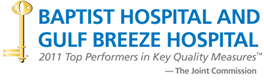 Baptist Hospital, Inc. and Gulf Breeze Hospital Joint Commission Top Performers