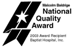Malcolm Baldrige National Quality Award 2003 Winner
