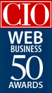 CIO Web Business 50 Award