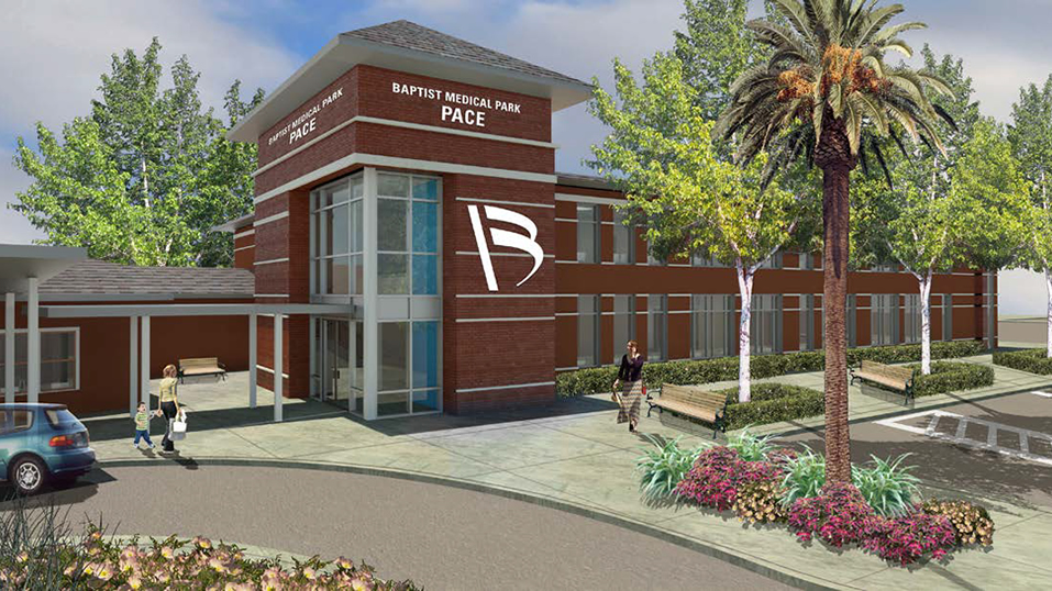 Baptist Medical Park - Pace front entrance