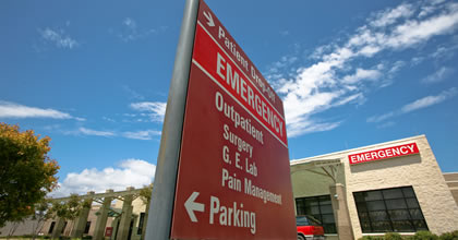 Gulf Breeze Hospital ER Entrance