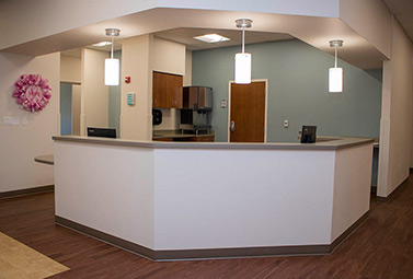 Baptist Hospital infusion center station
