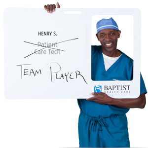 Henry is a Team Player at Baptist Health Care