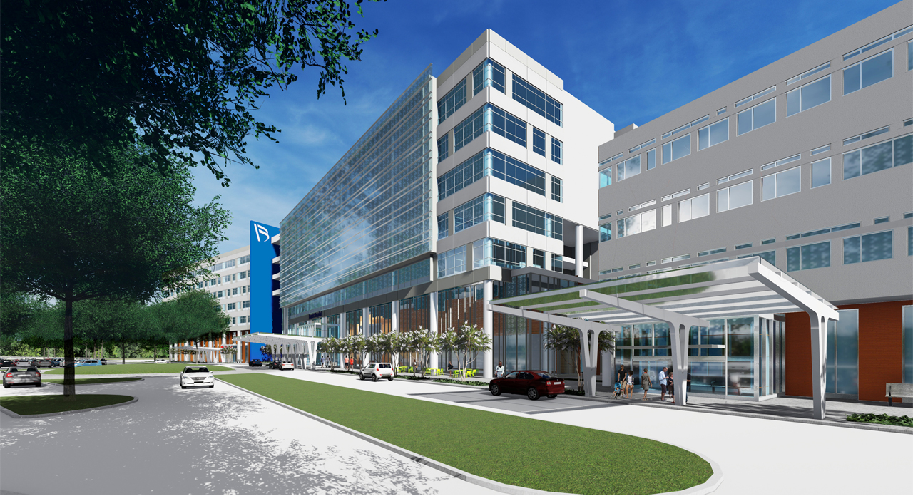 Baptist Hospital Rendering